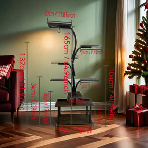 Suporte 8 Níveis com Gaveta de Armazenamento