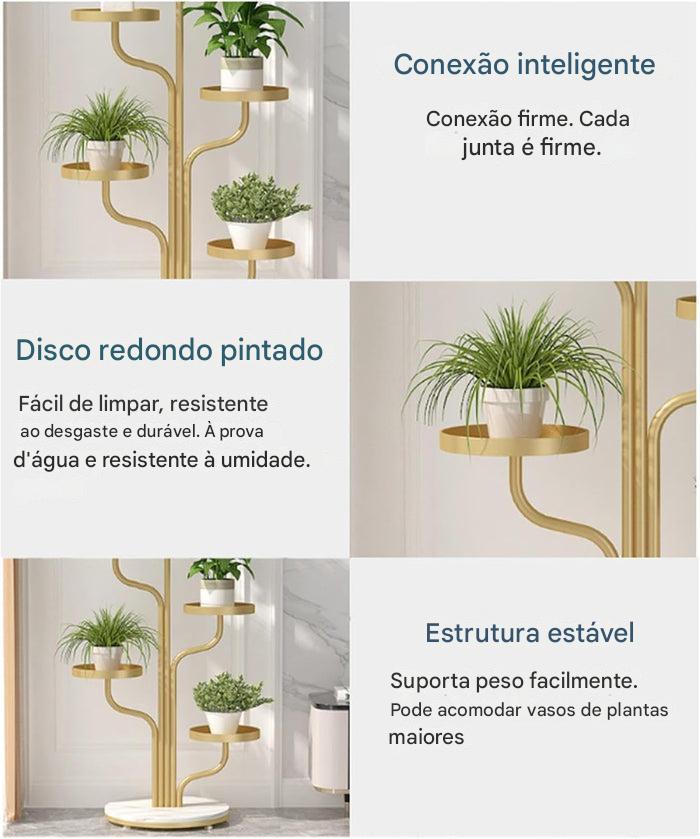 Organizador de Planta de 5 Camadas