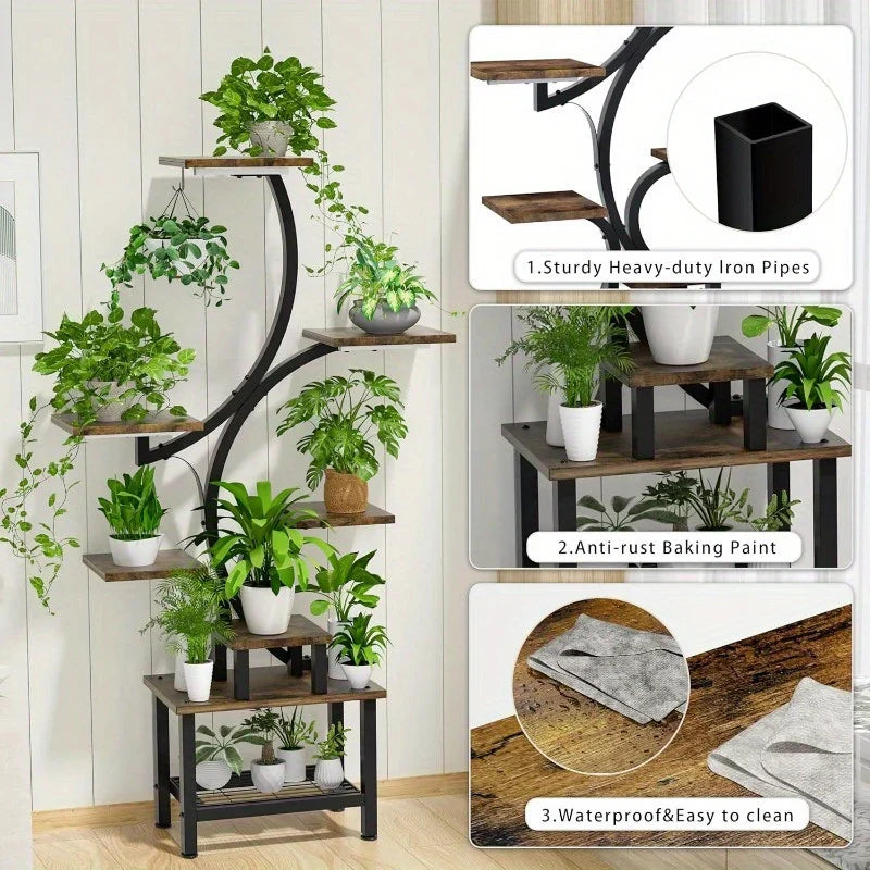Organizador para Plantas de 8 Níveis