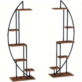 Organizador Curvo para Plantas 6 Níveis