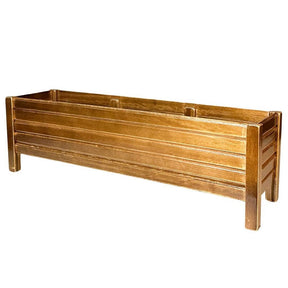 Jardineira de Madeira Ripada para Plantas